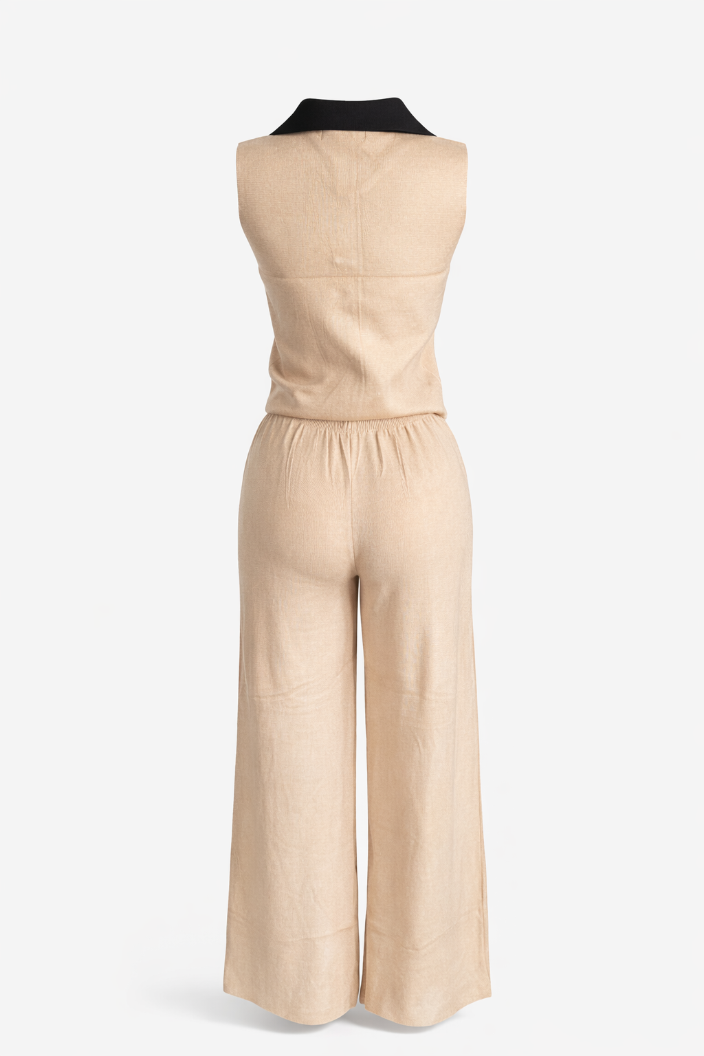 Conjunto de punto con cuello